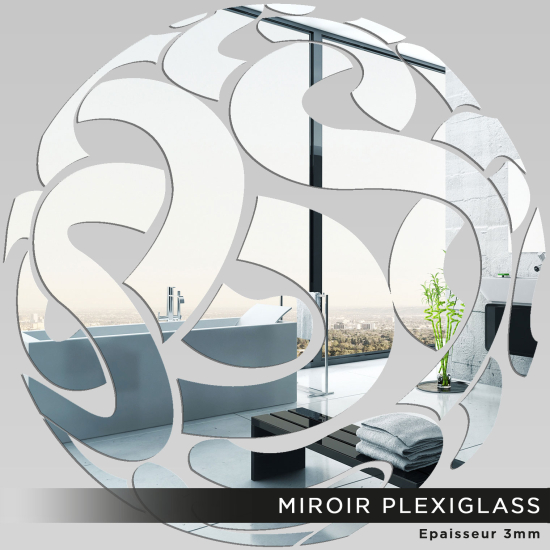 Miroir Plexiglass - Rond design