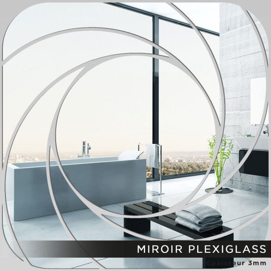 Miroir Plexiglass - Spirale