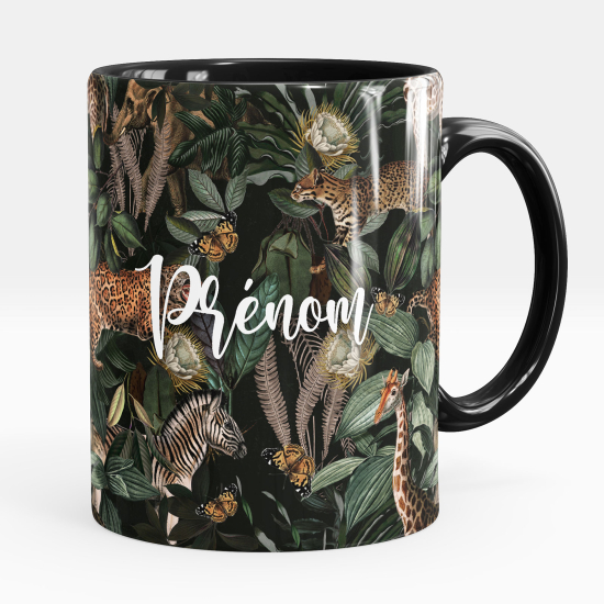 Mug - Tasse personnalisée - Animaux de la jungle