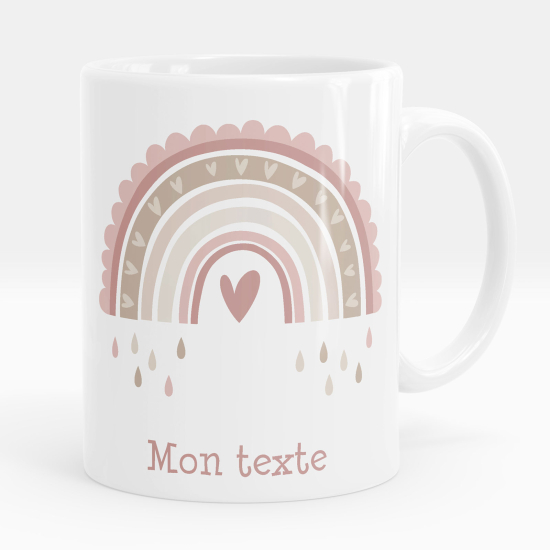 Mug - Tasse personnalisée - Arc-en-ciel