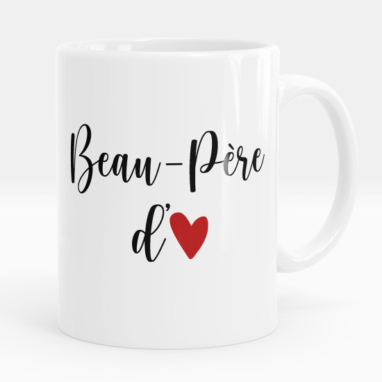 Mug - Tasse personnalisée - Beau-père d'amour