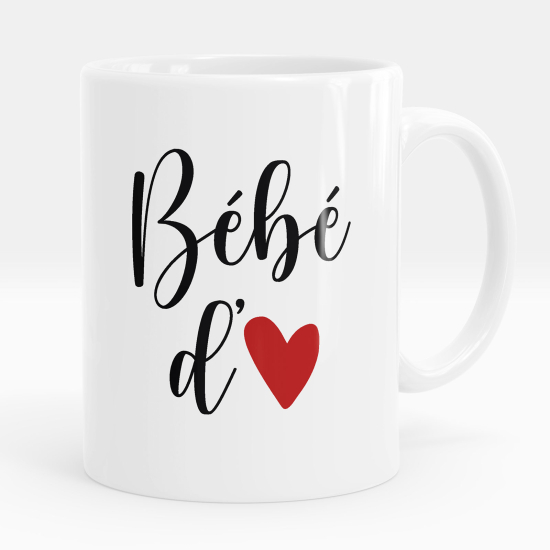 Mug - Tasse personnalisée - Bébe d'amour