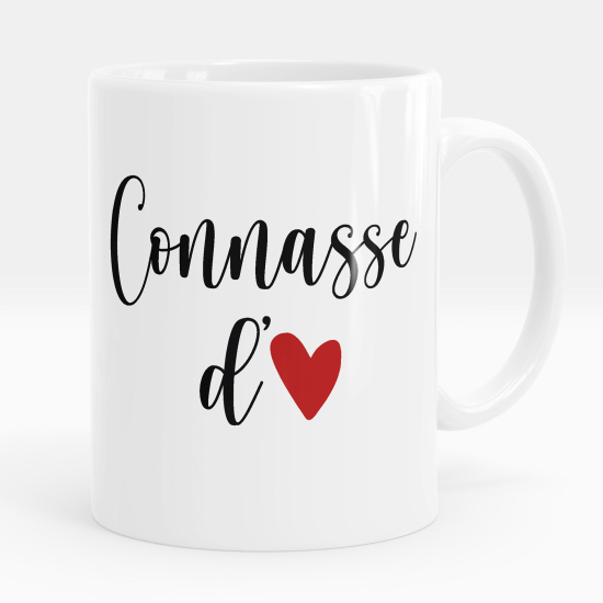 Mug - Tasse personnalisée - Connasse d'amour