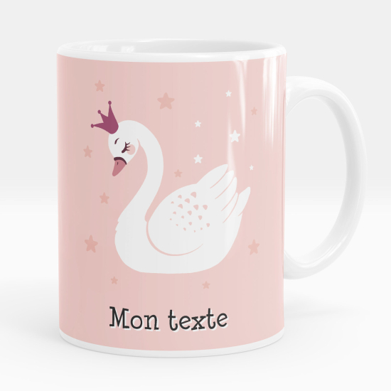 Mug - Tasse personnalisée - Cygne