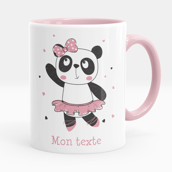 Mug - Tasse personnalisée - Danseuse panda