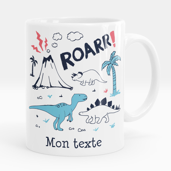 Mug - Tasse personnalisée - Dinosaures