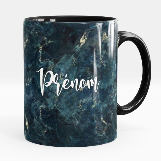 Mug - Tasse personnalisée - Effet marbré