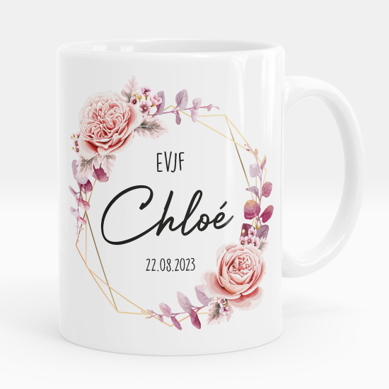 Mug - Tasse personnalisée - EVJF Prénom