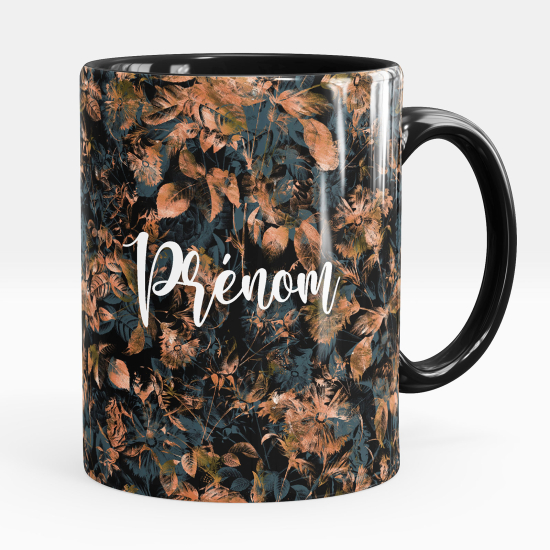 Mug - Tasse personnalisée - Fleurs