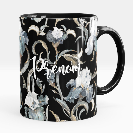 Mug - Tasse personnalisée - Fleurs