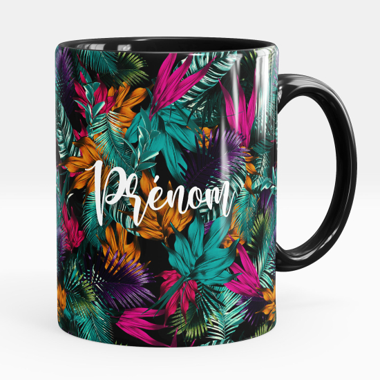 Mug - Tasse personnalisée - Fleurs