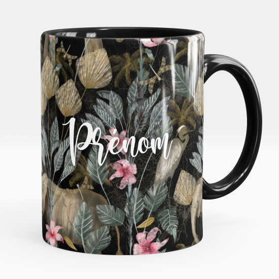 Mug - Tasse personnalisée - Fleurs