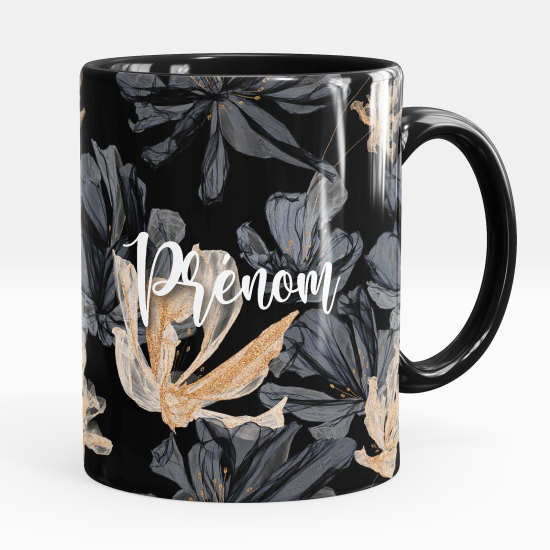 Mug - Tasse personnalisée - Fleurs