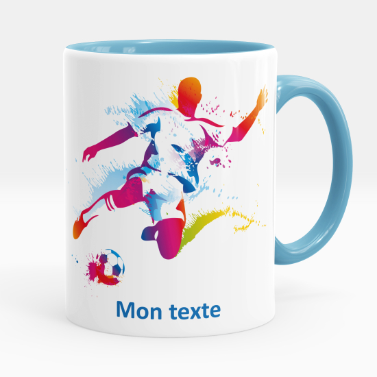 Mug - Tasse personnalisée - Footballeur