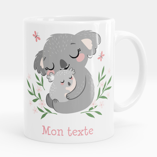 Mug - Tasse personnalisée - Koalas