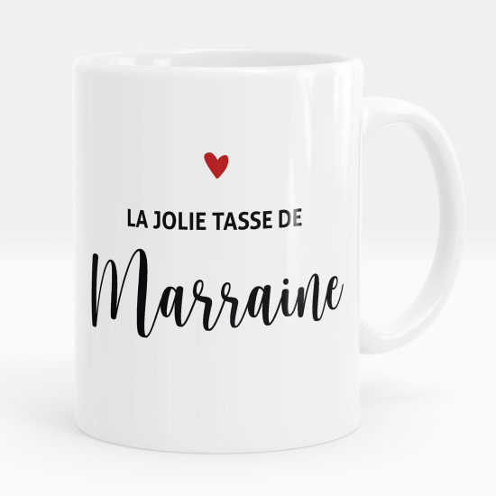 Mug - Tasse personnalisée - La jolie tasse de marraine