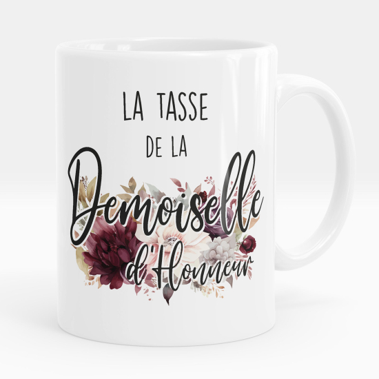 Mug - Tasse personnalisée - La tasse de la demoiselle d'honneur