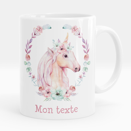 Mug - Tasse personnalisée - Licorne