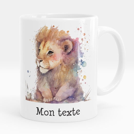 Mug - Tasse personnalisée - Lionceau