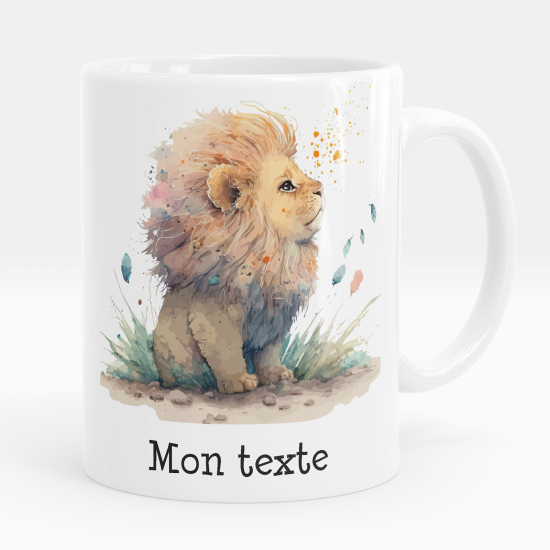 Mug - Tasse personnalisée - Lionceau