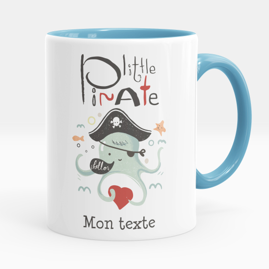 Mug - Tasse personnalisée - Little pirate