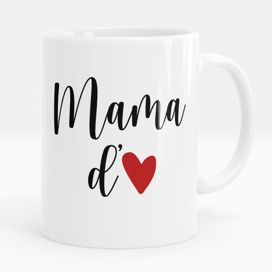 Mug - Tasse personnalisée - Mama d'amour