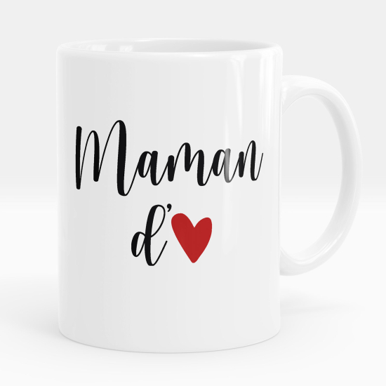 Mug - Tasse personnalisée - Maman d'amour