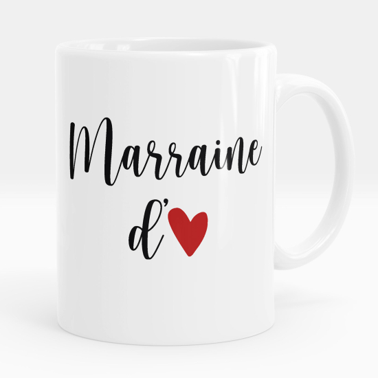 Mug - Tasse personnalisée - Marraine d'amour