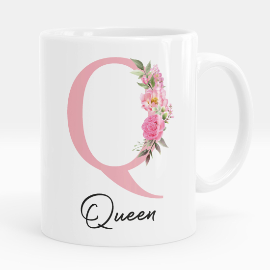 Mug - Tasse personnalisée Monogramme - Lettre Q