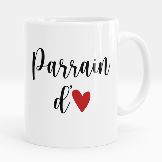 Mug - Tasse personnalisée - Parrain d'amour