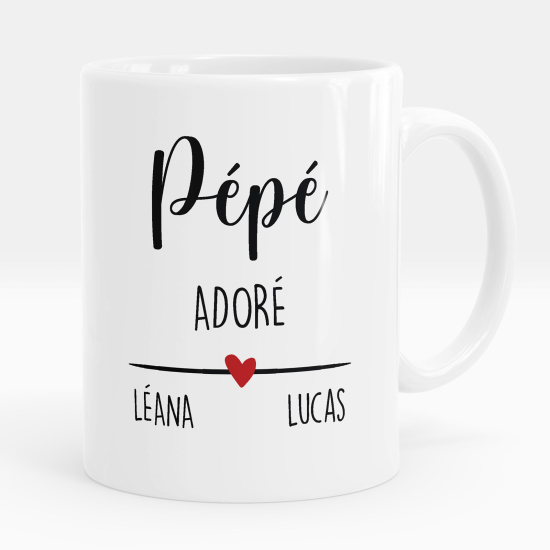 Mug - Tasse personnalisée - Pépé adoré