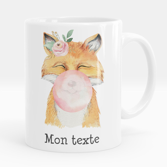 Mug - Tasse personnalisée - Renard