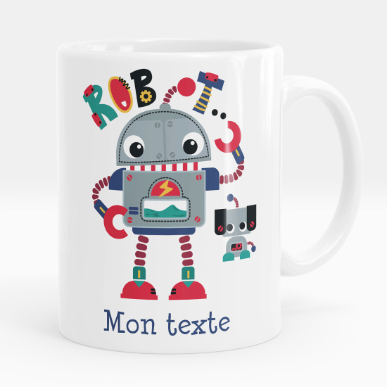 Mug - Tasse personnalisée - Robots