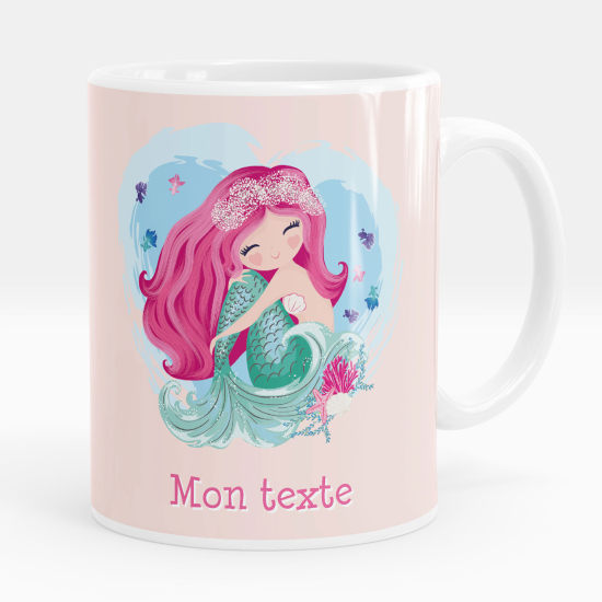 Mug - Tasse personnalisée - Sirène