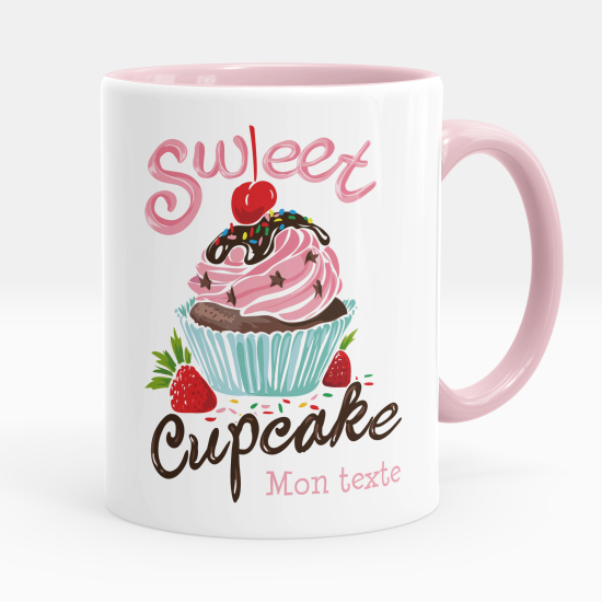 Mug - Tasse personnalisée - Sweet cupcake