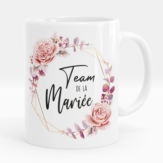 Mug - Tasse personnalisée - Team de la mariée