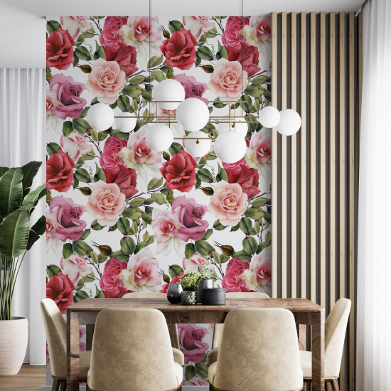 Papier peint - Motif floral