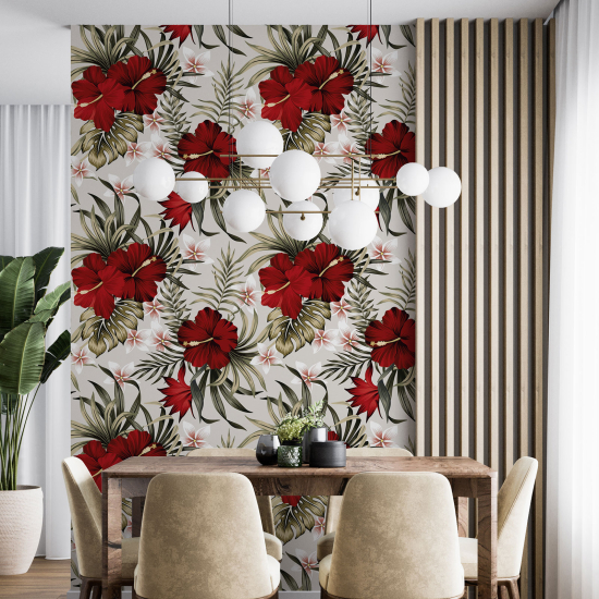 Papier peint - Motif floral