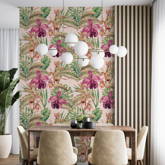 Papier peint - Motif floral