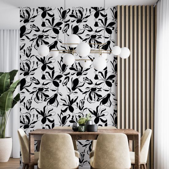 Papier peint - Motif floral