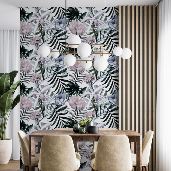 Papier peint - Motif floral