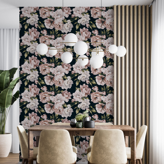 Papier peint - Motif floral