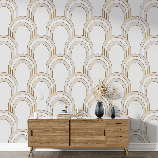 Papier peint motif XL - Arches design