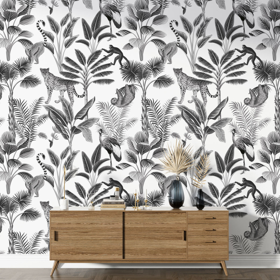 Papier peint motif XL - Jungle