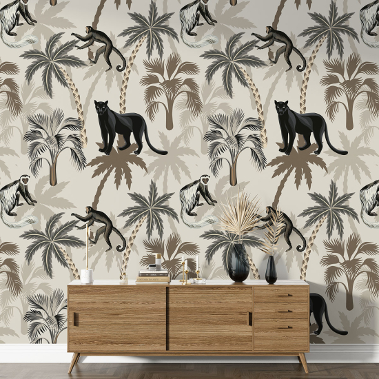 Papier peint motif XL - Jungle