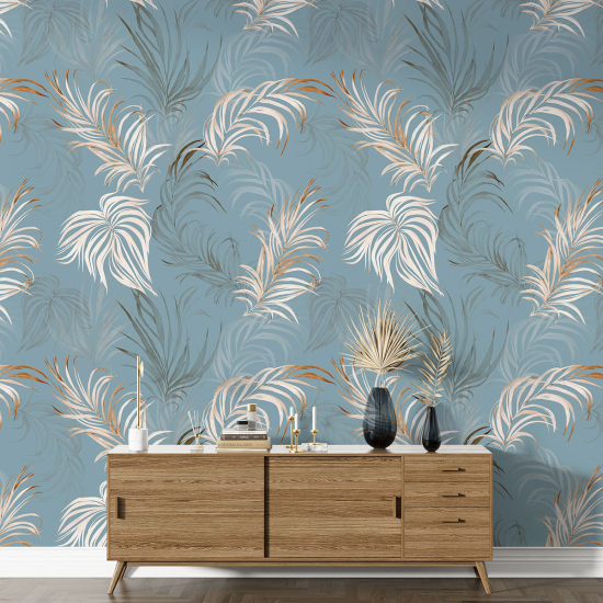 Papier peint motif XL - Motif botanique