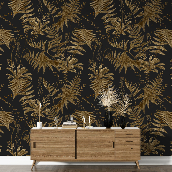 Papier peint motif XL - Motif botanique