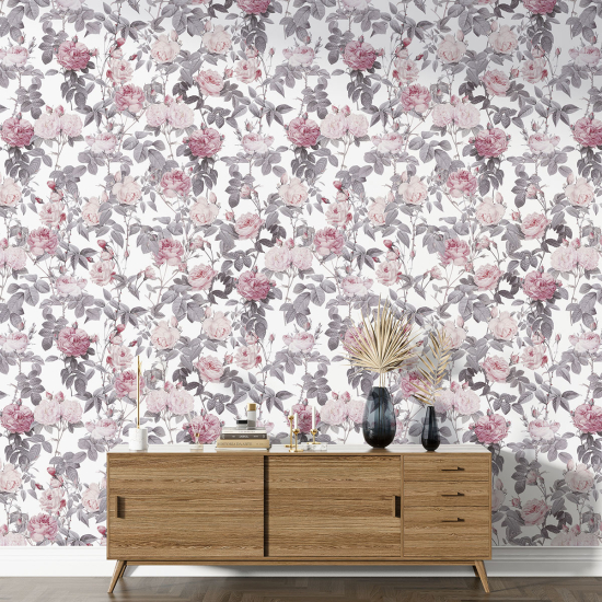 Papier peint motif XL - Motif floral