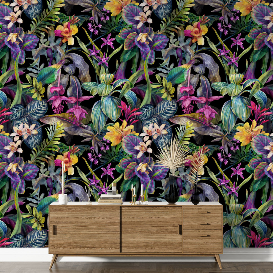 Papier peint motif XL - Motif tropical