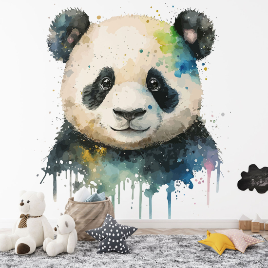 Papier peint panoramique Enfants - Panda